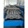 Floor metal deck making machine